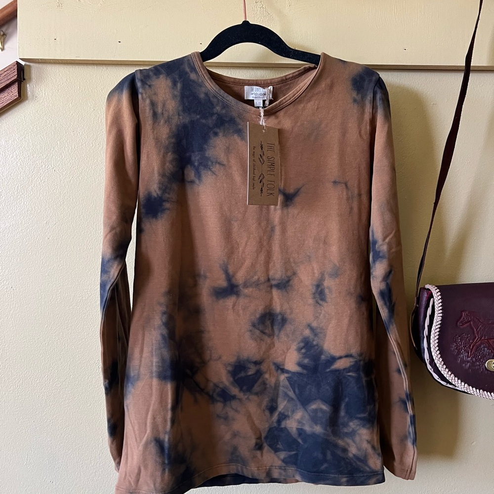 Tie-Dye Long Sleeve Kids Tee